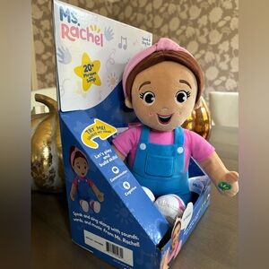 SHIPS FAST! Ms Rachel Doll Cuddle Speak and Sing Doll Plush Viral on TikTok